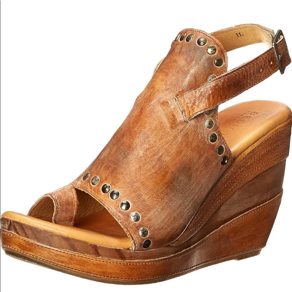 Bed Stu Shoes - Bed Stu Joann leather wedges size 9.5